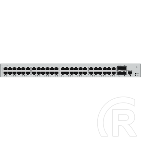 Huawei eKit S310-48T4S 48-Port Gigabit switch (4x1G SFP, 1 konzol port, 1U, rackbe szerelhető, iStack, Layer2+)
