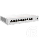 Huawei eKit S380-S8P2T 10-Port Gigabit asztali switch (2x WAN 1Gb, 8x GE PoE+, 124W)