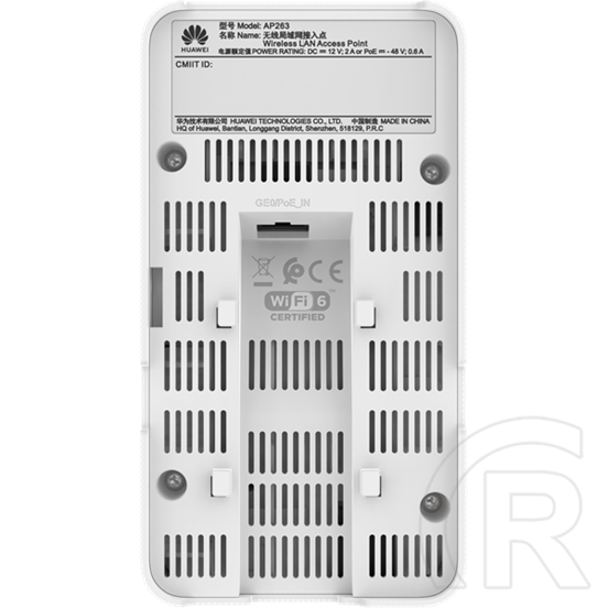 Huawei eKit Wireless Access Point (2,4/5 GHz, Wi-Fi 6/802.11ax, 3 Gbps, USB, BLE, 1x GE uplink, 1x GE downlink, PoE, bel