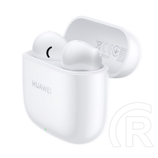 Huawei freebuds se 2 bluetooth fülhallgató sztereo (v5.3, mikrofon, ip54, cseppálló, zajszűrő + töltőtok) fehér