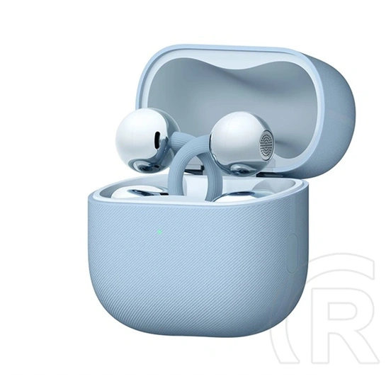 Huawei freeclip 2 bluetooth fülhallgató sztereo (v6,0, tws, fülre csíptethető, mikrofon, zajszűrő + töltőtok) világoskék