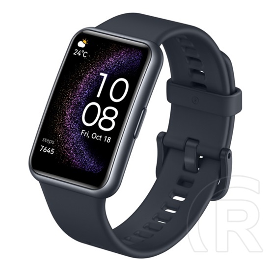 Huawei watch fit se okosóra (szilikon csuklópánt, aktivitásmérő) fekete