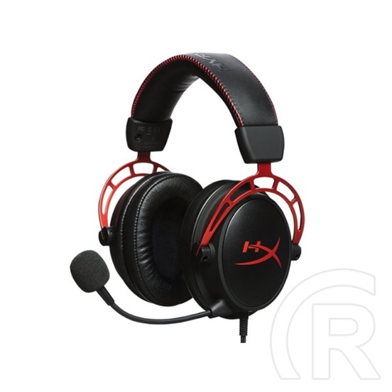 HyperX Cloud Alpha gamer mikrofonos fejhallgató (fekete-vörös)