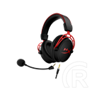 HyperX Cloud Alpha gamer mikrofonos fejhallgató (fekete-vörös)
