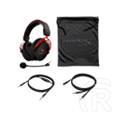 HyperX Cloud Alpha gamer mikrofonos fejhallgató (fekete-vörös)