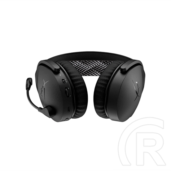 HyperX Cloud Jet vezeték nélküli gaming fejhallgató (2,4 GHz USB vevő, Bluetooth v5.3, mikrofon, fekete)