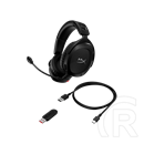HyperX Cloud Stinger 2 Core vezeték nélküli gaming fejhallgató (2,4 GHz, USB-adapter, mikrofon, 20 óra, fekete)