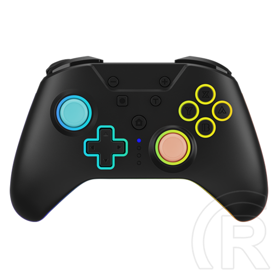 Hyperkin ARMOR3 NURIVAL kontroller (Nintendo Switch, Switch OLED, Switch 2 kompatibilis, vezeték nélküli, Hall-effect st
