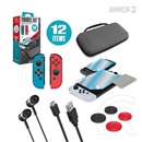 Hyperkin ARMOR3 csomag (Switch/OLED, Type-C kábel, tok, üvegfólia 2 db, analóg markolatok 4 db)