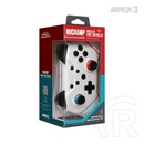Hyperkin Armor3 Nuchamp kontroller (Nintendo Switch, BT, 8-10 óra akku, programozható paddle, force feedback, fehér)