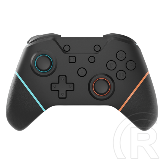Hyperkin Armor3 Nuchamp vezeték nélküli kontroller (Nintendo Switch 2 kompatibilis, OLED, kék-narancs)