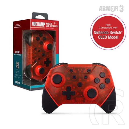 Hyperkin Armor3 Nuchamp vezeték nélküli kontroller (Nintendo Switch kompatibilis, Bluetooth, újratölthető akkumulátor 8-