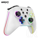 Hyperkin Armor3 Nurival stick kontroller (vezeték nélküli, Hall-effect, Nintendo Switch/OLED kompatibilis, fehér)