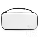Hyperkin CarryMate utazó tok (EVA, erősített, Nintendo Switch, Switch OLED, Switch Lite, fehér)