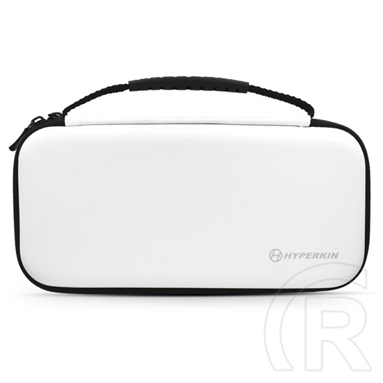 Hyperkin CarryMate utazó tok (EVA, erősített, Nintendo Switch, Switch OLED, Switch Lite, fehér)