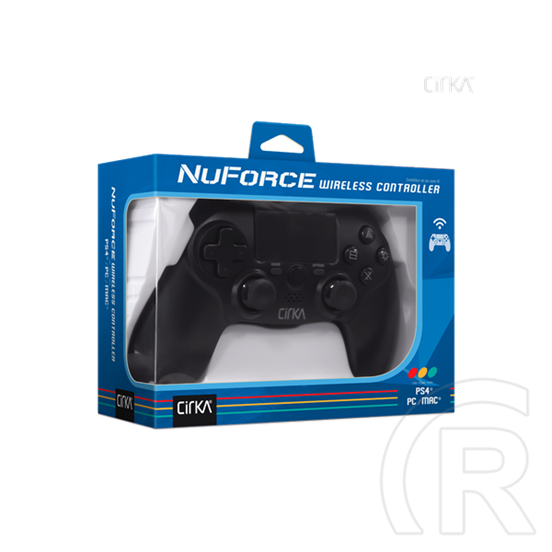 Hyperkin Cirka NuForce vezeték nélküli kontroller (PS4, PC, Mac, fekete)