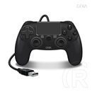 Hyperkin Cirka NuForce vezetékes kontroller (PS4, PC, Mac, fekete)