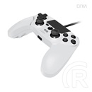 Hyperkin Cirka Nuforce vezetékes kontroller (PS4, PC, Mac, fehér)