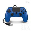 Hyperkin Cirka Nuforce vezetékes kontroller (PS4, PC, Mac kompatibilis, kék)