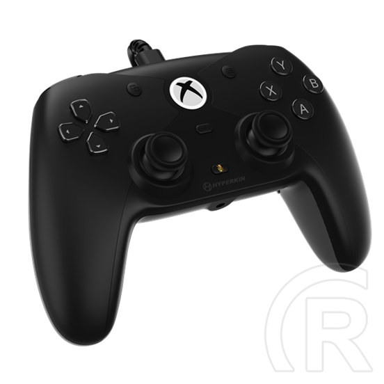 Hyperkin Competitor vezetékes kontroller (Xbox Series, Xbox One, Windows 11/10 kompatibilis, licencelt, fekete)