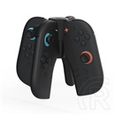 Hyperkin UltraBeam II Joy-Con töltőmarkolat (Nintendo Switch 2 kompatibilis, projektoros, fekete)