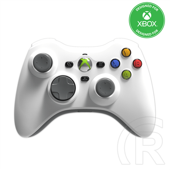 Hyperkin Xenon vezetékes kontroller (licencelt, Xbox Series X/S, Xbox One, Windows 10/11, fehér)