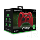 Hyperkin Xenon vezetékes kontroller (licencelt, Xbox Series, Xbox One, Windows 11/10, piros)