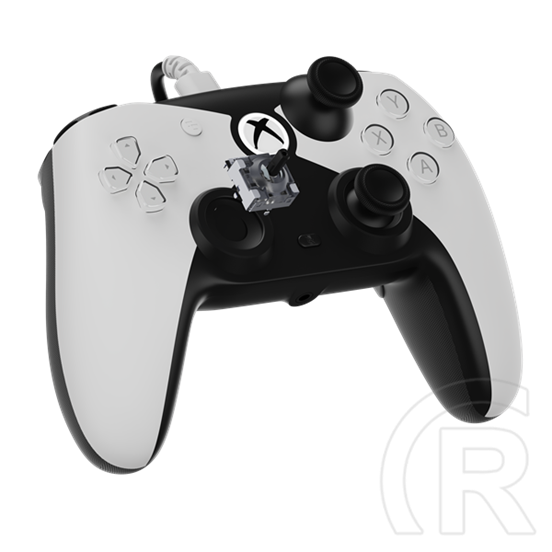 Hyperkin vezetékes kontroller (licencelt, kompatibilis Xbox Series X/S, Xbox One, Windows 11/10, fehér)