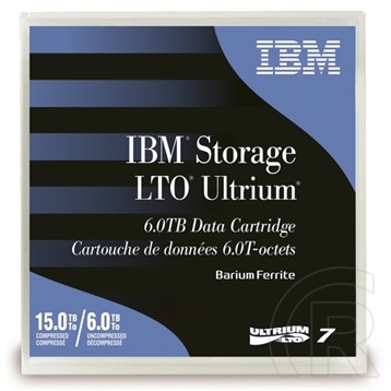 IBM adatkazetta Ultrium LTO-7 6TB/15TB RW