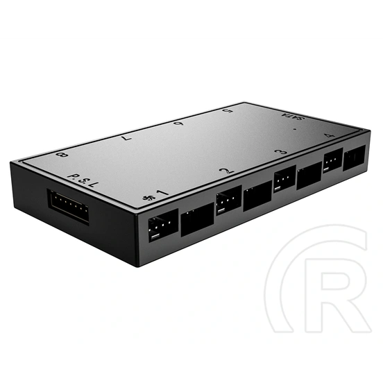 ID-Cooling A-RGB elosztó - HA-08  (8 db PWM, 8 db A-RGB, SATA)