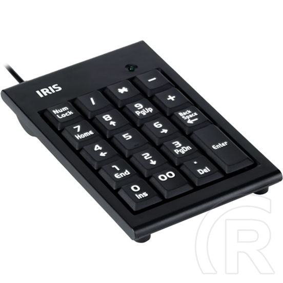 IRIS B-15 numerikus billentyűzet (USB, fekete)