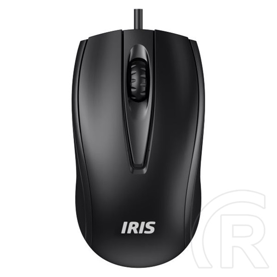 IRIS E-15 optikai egér (USB, fekete)