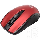 IRIS E-25 cordless optikai egér (USB, fekete/piros)