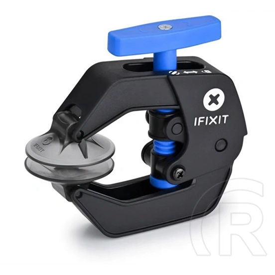 Ifixit anti-clamp tapadókorongos szorító (kijelzőbontó eszköz, kézi csavaros feszítés, készüléknyitáshoz) fekete