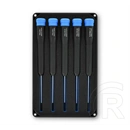 Ifixit marlin precíziós csavarhúzó készlet 5db (phillips #000 / #00 / #0 / #1 / lapos 2.5 mm) fekete