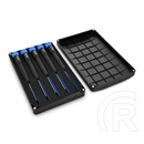 Ifixit marlin precíziós csavarhúzó készlet 5db (torx t5, pentalobe p2, pentalobe p5, pentalobe p6, tri-point y0) fekete