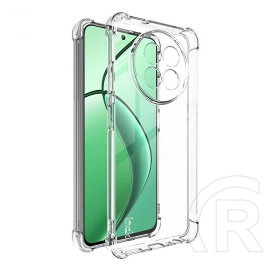 Imak Realme 12 Imak szilikon telefonvédő (ütésállóság, légpárnás sarok) átlátszó
