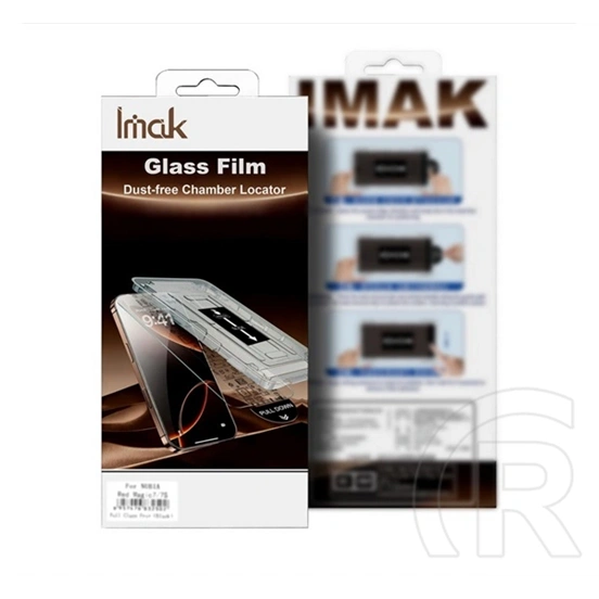 Imak Samsung S21 h képernyővédő üveg (2.5d, 9h + segédkeret) átlátszó