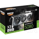 Inno3D GeForce RTX5080 X3 VGA (PCIe 5.0, 16 GB GDDR7, 256 bit, 3xDP+HDMI)