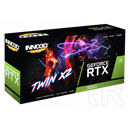 Inno3D GeForce RTX 3060 Twin X2 (PCIe 4.0, 12 GB GDDR6, 192 bit, 3xDP+HDMI)