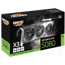 Inno3D GeForce RTX 5080 X3 OC VGA (PCIe 5.0, 16 GB GDDR7, 256 bit, 3xDP+HDMI)