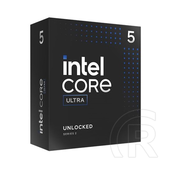 Intel Core Ultra 5 245K CPU (3,6 GHz, LGA 1851, box, hűtő nélkül)
