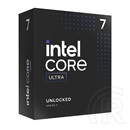 Intel Core Ultra 7 265K CPU (3,3 GHz, LGA 1851, box, hűtő nélkül)