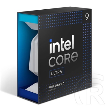 Intel Core Ultra 9 285K CPU (3,2 GHz, LGA 1851, box, hűtő nélkül)