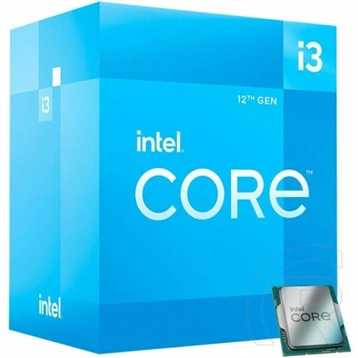 Intel Core i3-12100 CPU (3,3 GHz, LGA 1700, OEM, hűtő nélkül)