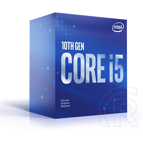 Intel Core i5-10600KF CPU (4,1GHz, LGA 1200, box, hűtő nélkül)