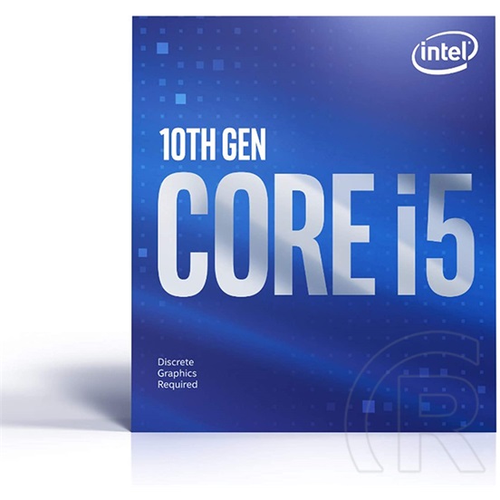 Intel Core i5-10600KF CPU (4,1GHz, LGA 1200, box, hűtő nélkül)
