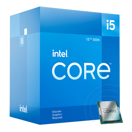 Intel Core i5-12400F CPU (2,5 GHz, LGA 1700, box)