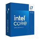 Intel Core i7-14700K CPU (3,4 GHz, LGA 1700, box, hűtő nélkül)