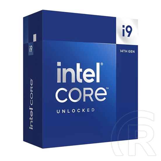 Intel Core i9-14900K CPU (3,2 GHz, LGA 1700, box, hűtő nélkül)